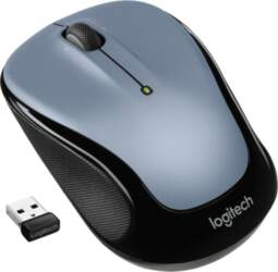 Logitech Mouse Wireless M325s Light Gray