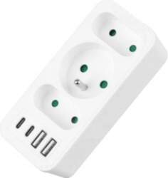 LTC Network splitter: 1 round socket