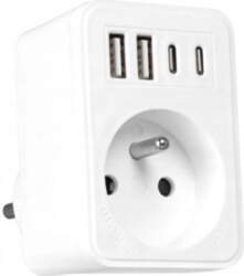 LTC Network splitter: 1 round socket