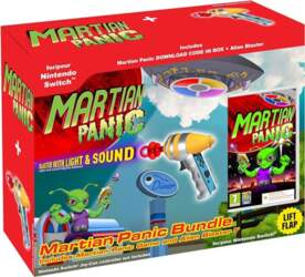Martian Panic Game and Blaster Gun