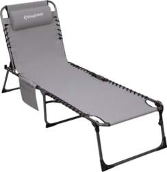 Master Folding Adjustable Camping Deckchair Garden