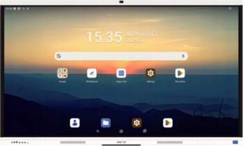 METZ 75SG1 75" interactive touch monitor