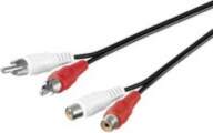 MicroConnect AUDCH5 2xRCA - 2xRCA 5m