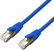 MicroConnect CAT6A S/FTP 20m Blue LSZH