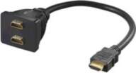 MicroConnect HDMI 19M - 2X HDMI