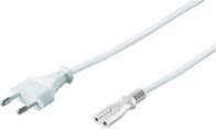 MicroConnect  Power Cord Notebook 3m White