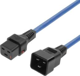 MicroConnect Powercord C19 IEC Lock -