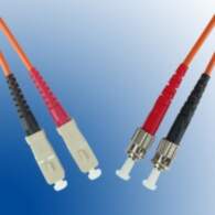 MicroConnect ST/UPC-SC/UPC 2M 50/125 OM3 Multimode