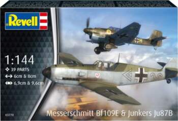 Models for assembly Airplane ME BF109E