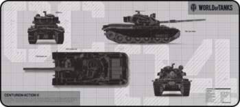 Mousepad DEFENDER WT90 - limited edition