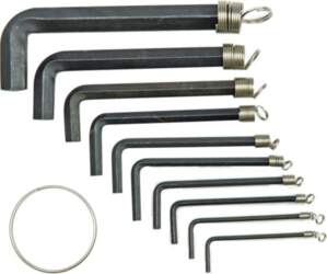 NO_NAME HEX KEY SET 8PCS 2-10MM