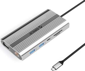 Orico USB-C 12w1  USB-A  USB-C PD