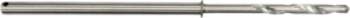 Pilot drill for ejector arbor diam