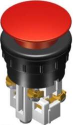Promet Control button 38mm red with