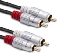 Qoltec 2x RCA meski / 2x