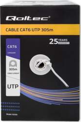 Qoltec Patchcord UTP cable CAT6  305m