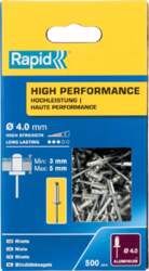 Rapid stapler  reinforced rivets  o4 8mm