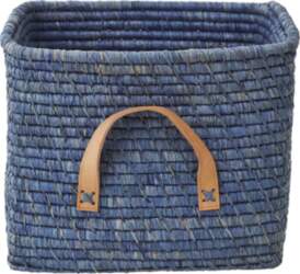 Rice - Small Square Raffia Basket