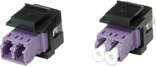 ROLINE Keystone LWL-Adapter LC/LC Duplex  Multimode