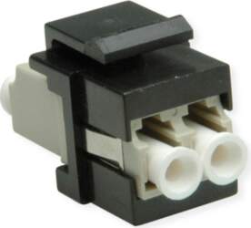 ROLINE Keystone LWL-Adapter LC/LC Duplex  Multimode