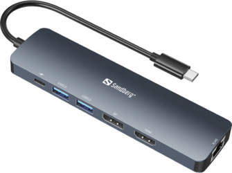 Sandberg USB-C 8K Display Dock 5705730136436
