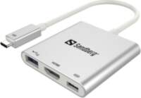 Sandberg USB-C Mini Dock HDMI+USB 136-00