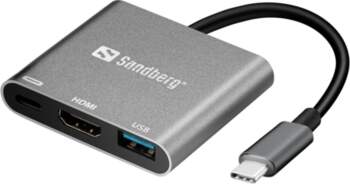 Sandberg USB-C Mini Dock HDMI+USB USB-C