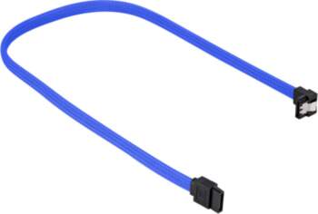 Sharkoon SATA III Angled Cable blue