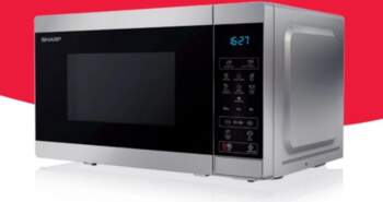 Sharp YC-MS02E-S microwave Silver Solo microwave