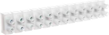 Simet 12-track threaded terminal strip 10mm2