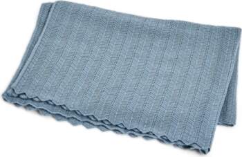 Smallstuff - Baby blanket fishbone merino