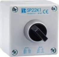 Spamel 1-hole control box with two-position