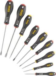 Stanley FatMax screwdriver set 10-piece black