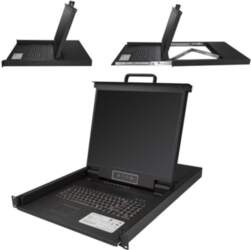 STARTECH 8 PORT RACKMOUNT KVM CONSOLE