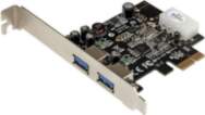 StarTech.com 2 Port USB 3