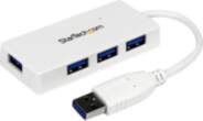 StarTech.com WHITE 4 PORT MINI