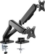 TECHLY Double Monitor Desk Stand 17-32in
