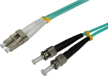 Techly ST/LC Multimode 50/125 OM3 2m
