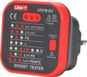 Uni-T Power socket tester with RCD