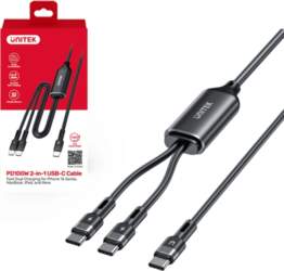 Unitek USB-C - 2x USB-C USB