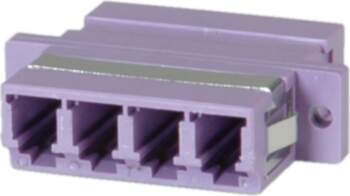 VALUE Fibre Optic Adapter LC quadruple