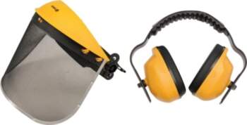 Vorel Protective visor with replaceable mesh