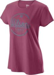 W LINEAGE TECH TEE PLUM WRA777502