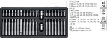 YATO Key Set Torx Hex Spline