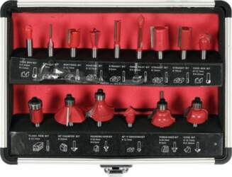 YATO ROUTER BIT SET OF 15