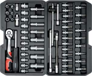 Yato Socket wrench set 1/4 "