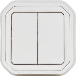 069855L NEW PLEXO 55 Double switch/double