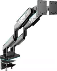49-inch double monitor holder  gray and
