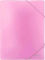 A4 PP folder with elastic band