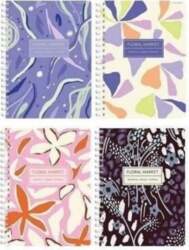 A5/80K circular notebook Floradelic grid (5